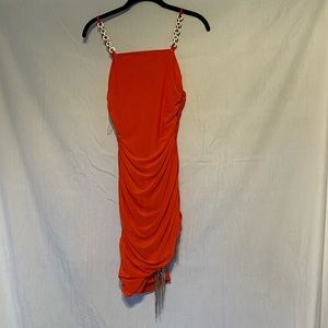 Red dress tag still on never worn
